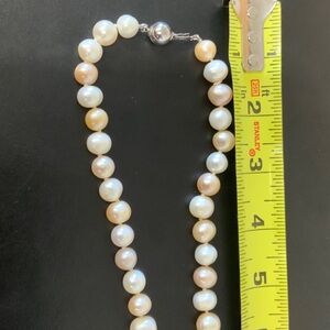 Elegant multi colored Pearl Necklace